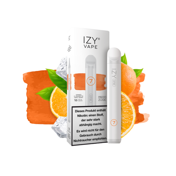 IZY One E-Zig. Orange Ice (7)