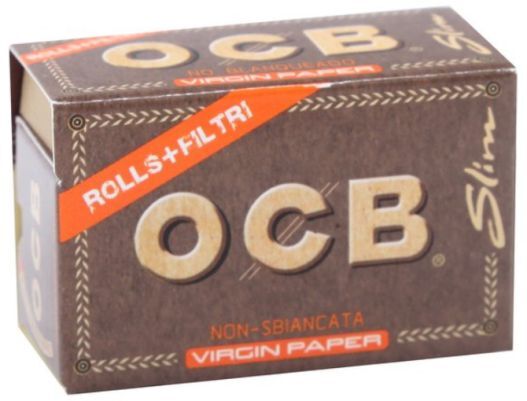 OCB ungebleicht Rolls+Tips/16