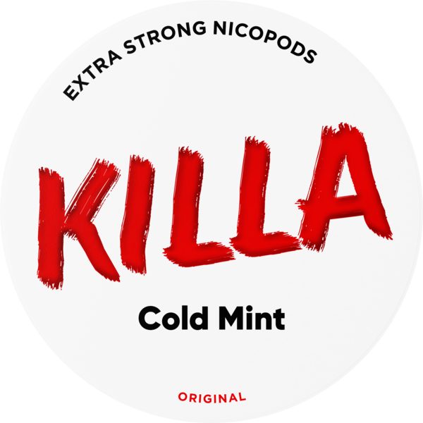KILLA Nicopouches Cold Mint KILLA Nicopouches Cold Mint