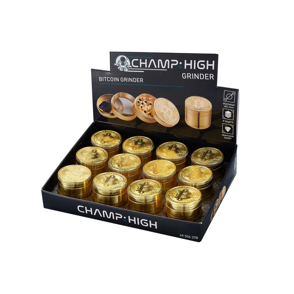 Champ Grinder Metall  Bitcoin
