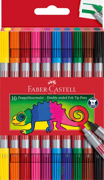 Faber Doppelfasermaler 10er Et