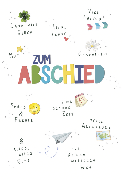 Bill. Abschied kleine Motive