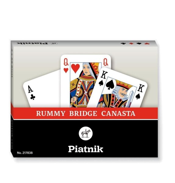 Spielk. Rummy/Bridge 2x55