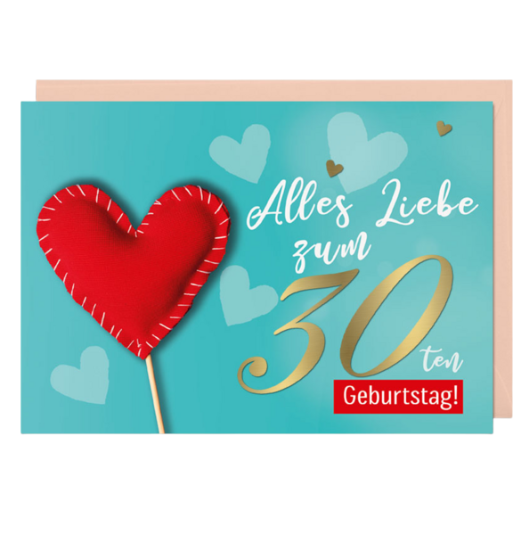 Bill. FZ Herz quer 30
