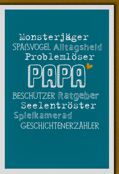 Bill. Vatertag Papa