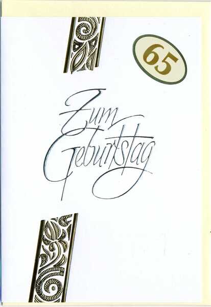 Bill. FZ Schrift 65