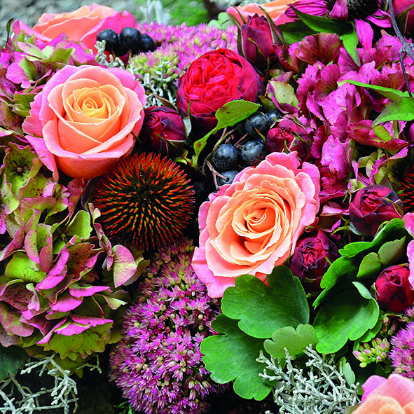 Servietten 33/33 Amb. Blumen Servietten 33/33 Amb. Blumen