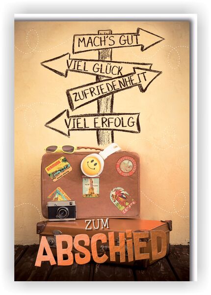 Bill. Abschied Koffer