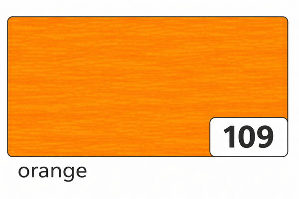 Krepp Papier 50/250 orange