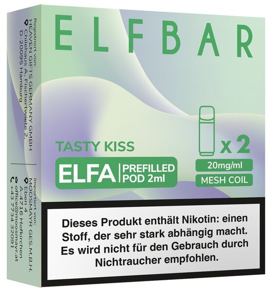ELFA Pods Tasty Kiss
