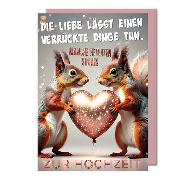 Bill. Vermählung Eichhörnchen