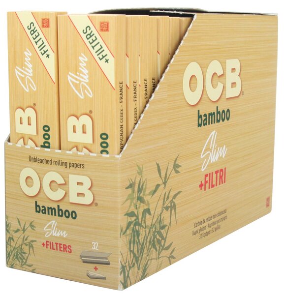 OCB Bamboo KS Slim + Tips OCB Bamboo KS Slim + Tips