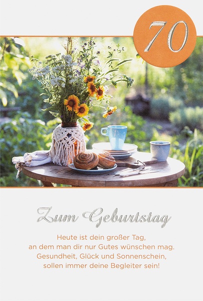 Bill. Fixzahl Blumenserie 70