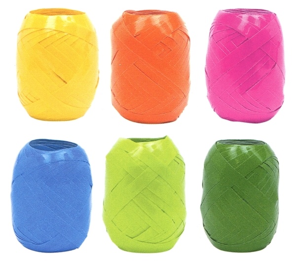 Zierband Ei Neonlack 7 mm /25