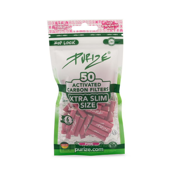 PURIZE® Aktivkohlefilter pink