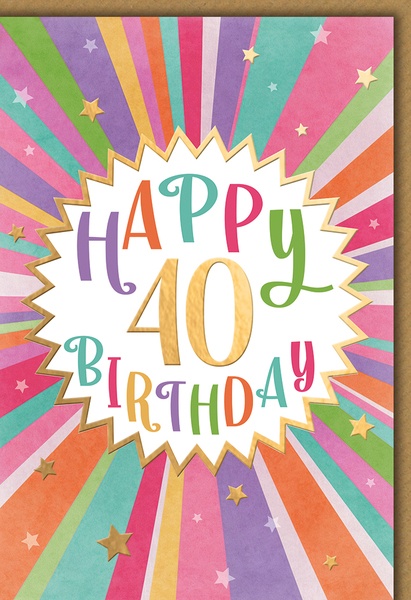 Bill. Fixzahl bunt 40