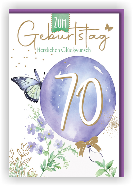 Bill. FZ 70  Ballon, floral