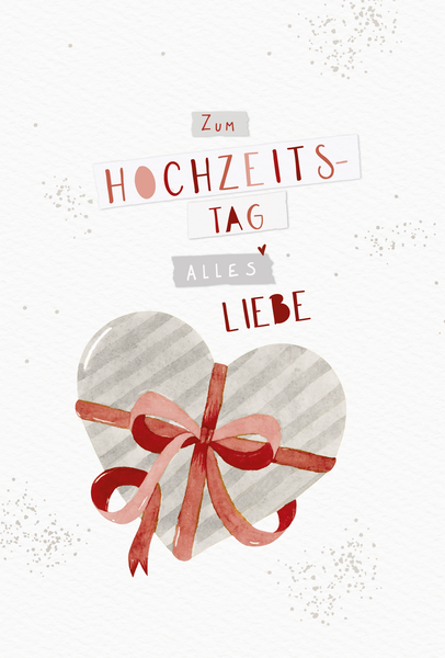 Bill. Hochzeitstag Alles Liebe