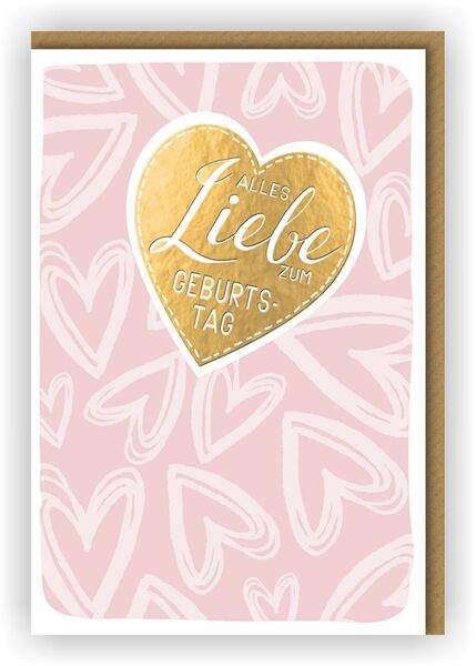 Bill. Geb. Liebe Goldherz Bill. Geb. Liebe Goldherz