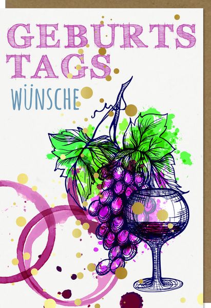 Bill. Geburtstag Rotwein