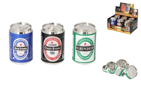 Grinder Metall Getränkedose