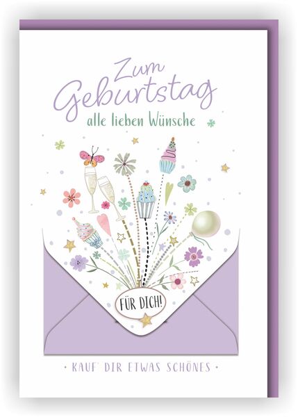 Bill. Geburtstag Geld Blumen Bill. Geburtstag Geld Blumen