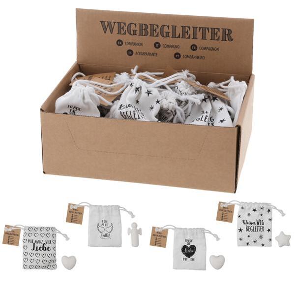 Glücksbringer in Stoffsäckchen