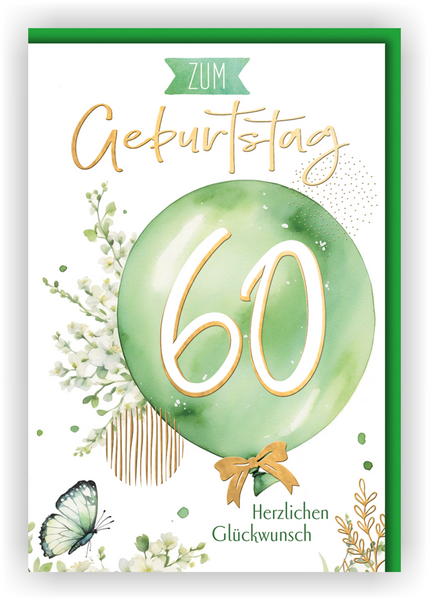 Bill. FZ 60 Ballon, floral