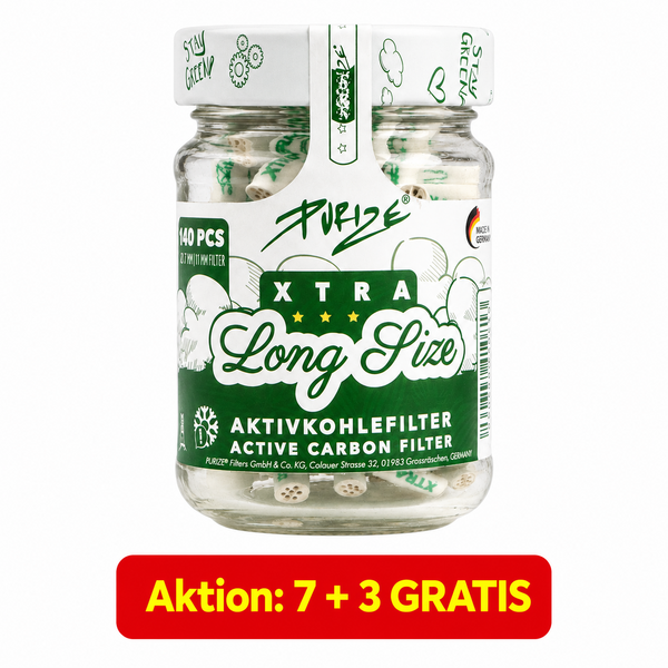 PURIZE® Aktivkohlef. long size
