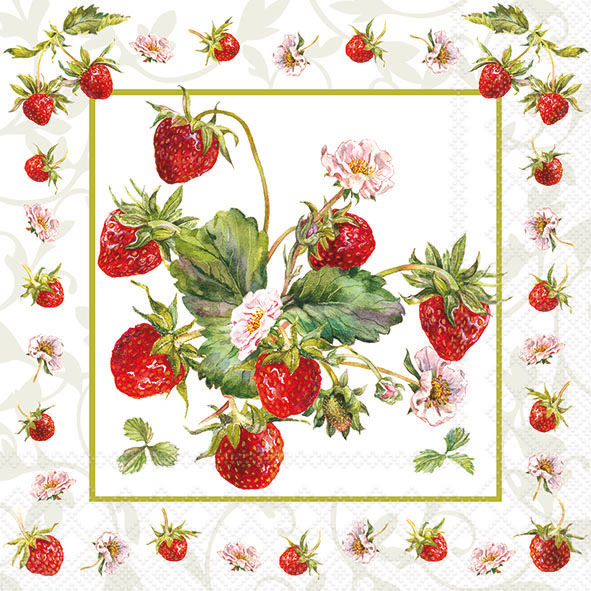Serv. 33/33 Erdbeeren Serv. 33/33 Erdbeeren