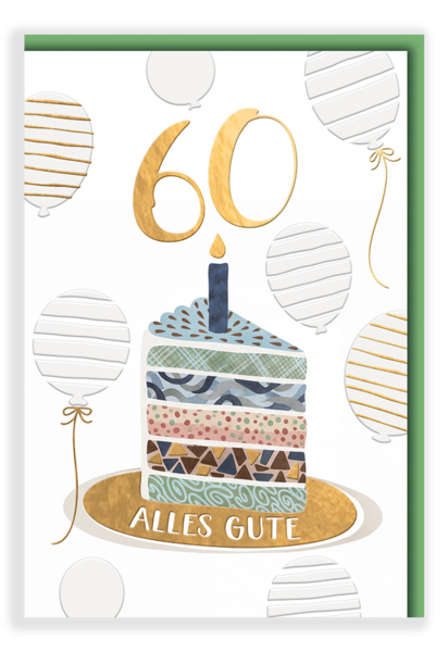 Bill. Fixzahl Torte 60