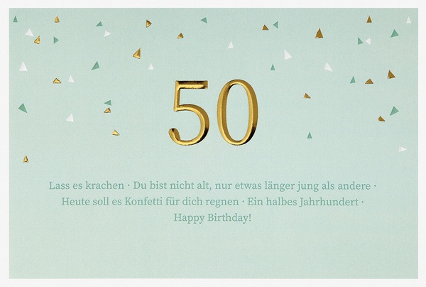 Bill. Fixzahl Spruch quer 