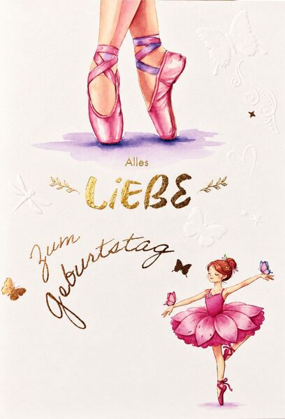 Bill. Geburtstag Ballerina
