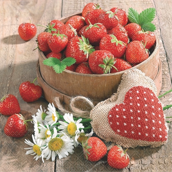Serv.33/33 Amb. Erdbeeren Serv.33/33 Amb. Erdbeeren
