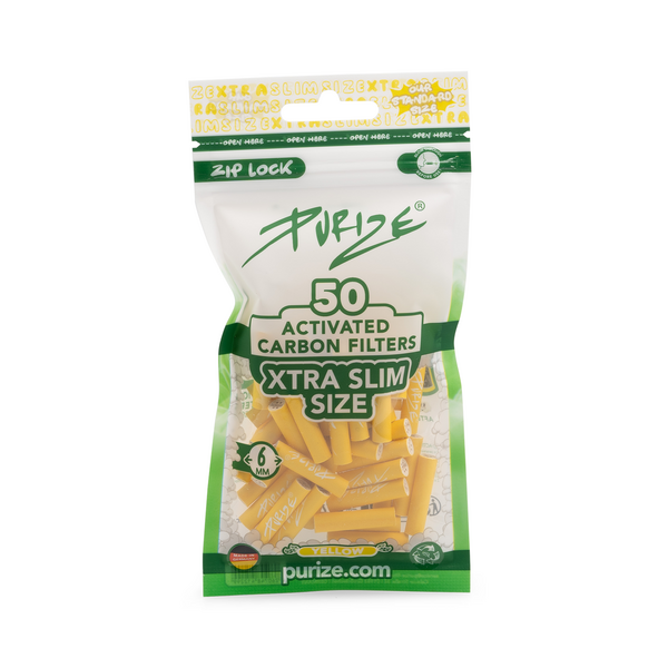 PURIZE® Aktivkohlefilter gelb