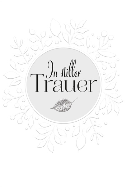 Bill. Trauer geprägt