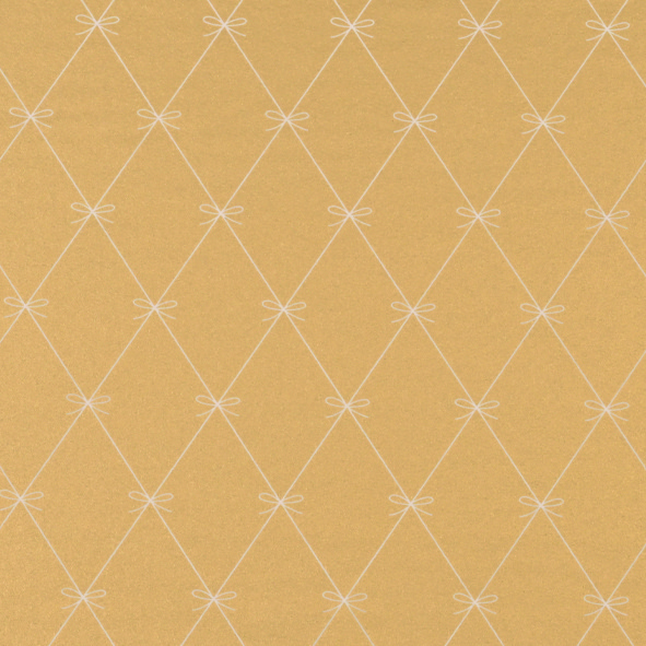 Whn. Seidenpapier gold/weiß
