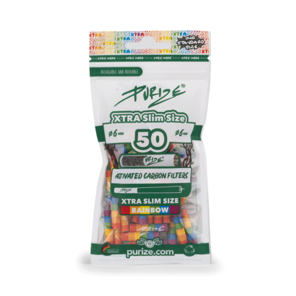 PURIZE® Aktivkohlefilter rainb