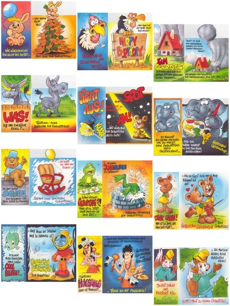 Humor Bill. Geburtstag