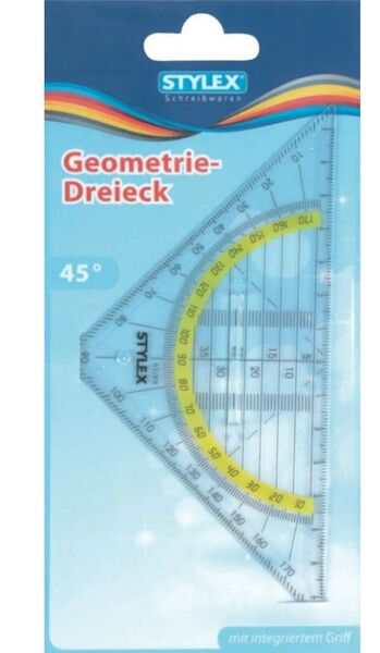Geo Dreieck m.Griff 16cm