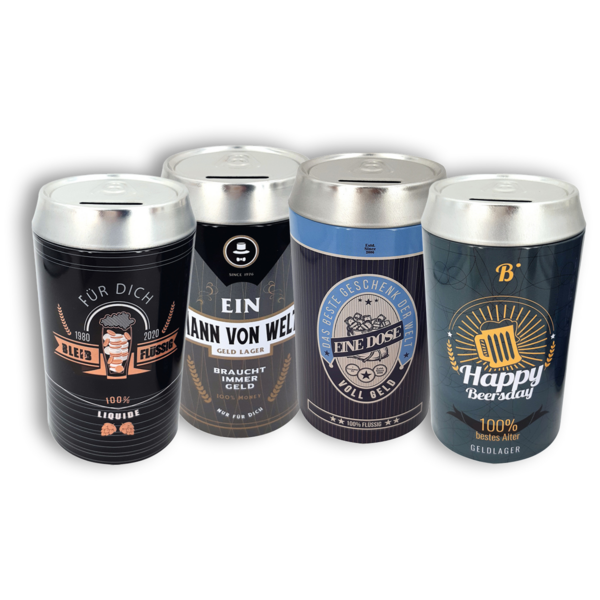 Spardose Bier 4 Motive Spardose Bier 4 Motive