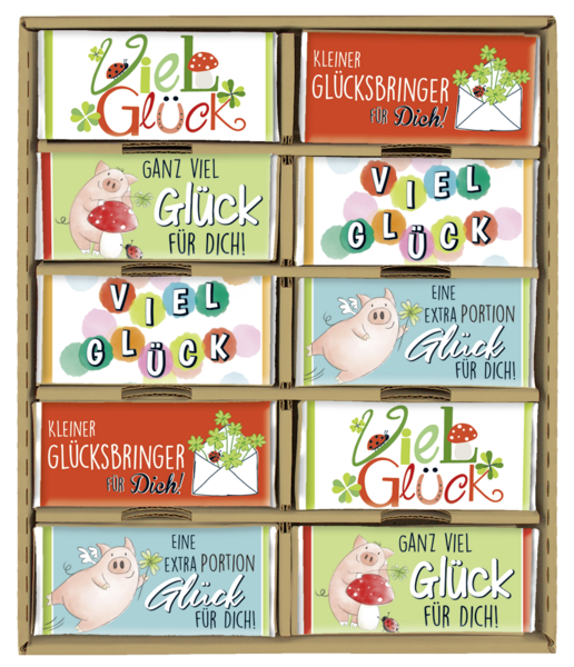 Glücks-Schokolade Mini 18g Glücks-Schokolade Mini 18g