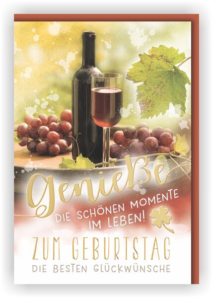 Bill. Geburtstag Rotwein