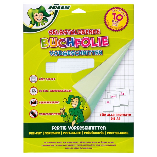 Jolly Buchfolie vorgeschnitten Jolly Buchfolie vorgeschnitten