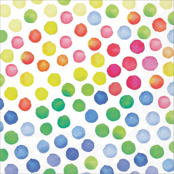 Serv. 33/33 Amb. Punkte bunt