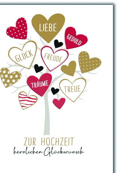 Bill. Vermählung Baum/Herz