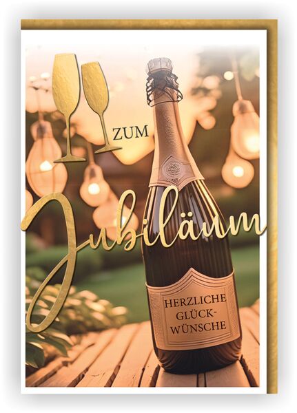 Bill. Jubiläum Sekt Bill. Jubiläum Sekt