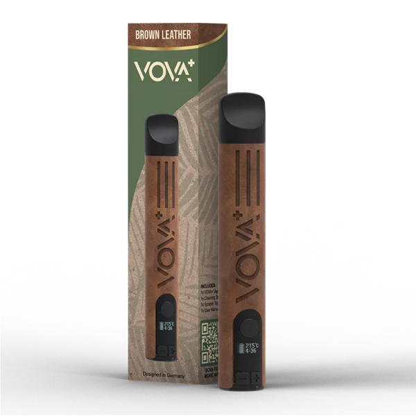 VOVA+  Vaporizer Brown Leather