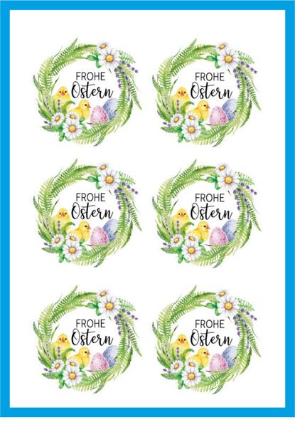 Oster Schmucketiketten