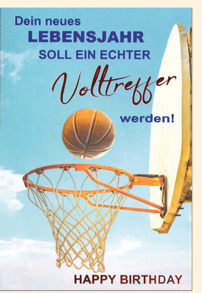 Bill. Geburtstag Basketball Bill. Geburtstag Basketball